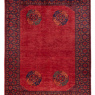 ERZARI - Red - 2.88m x 2.16m