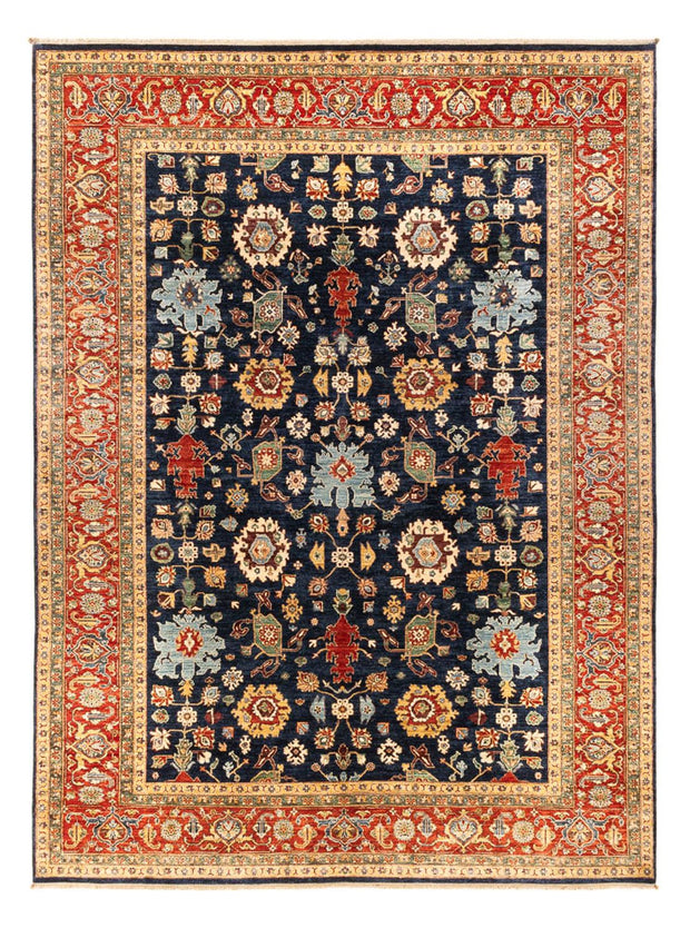 Navy Blue - WOOLEN RUG - 3.63m x 2.70m