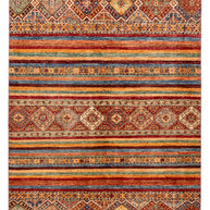 KHORJIN RUG - Stripe Red - 1.79m x 1.23m