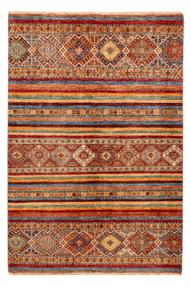 KHORJIN RUG - Stripe Red - 1.79m x 1.23m