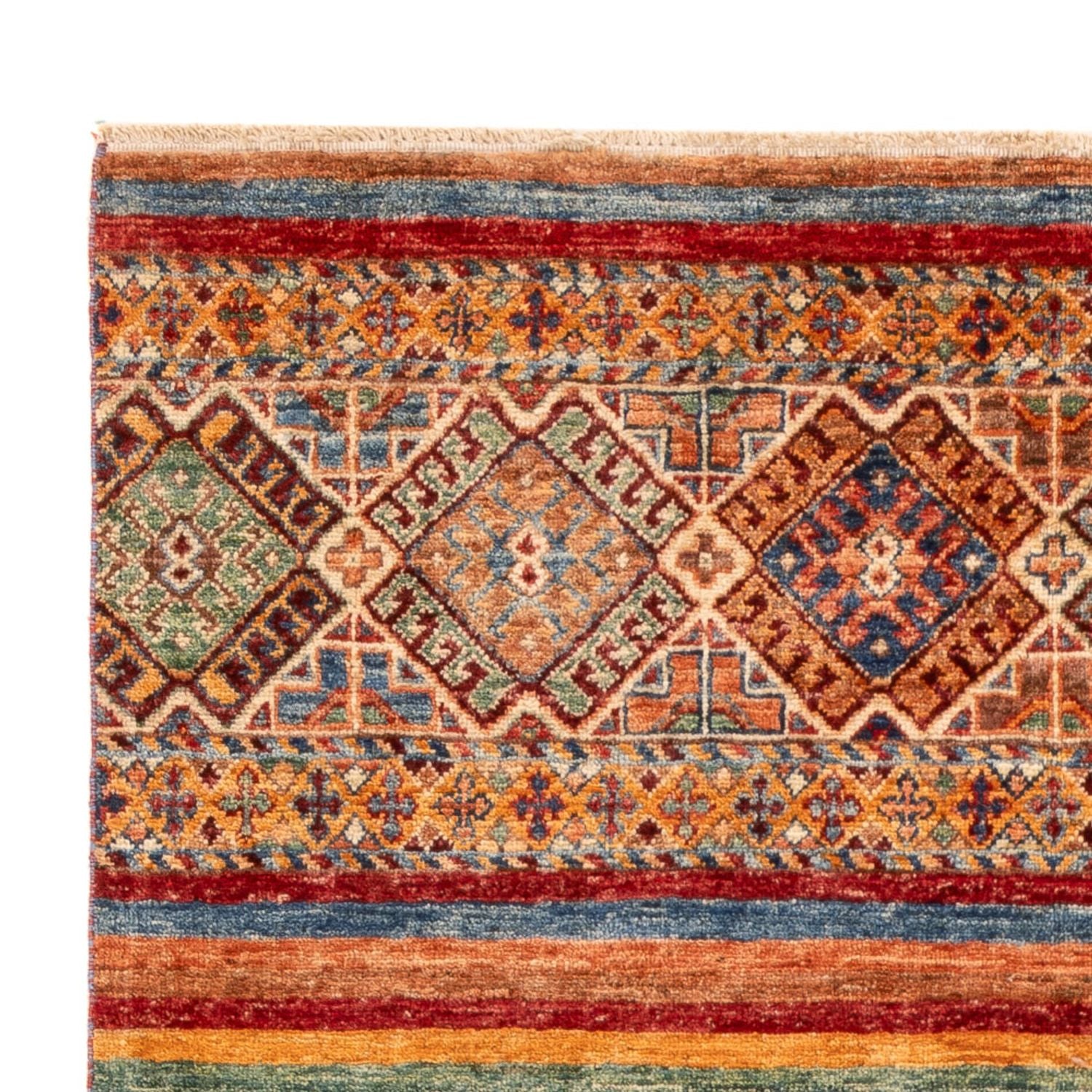 KHORJIN RUG - Stripe Red - 1.79m x 1.23m