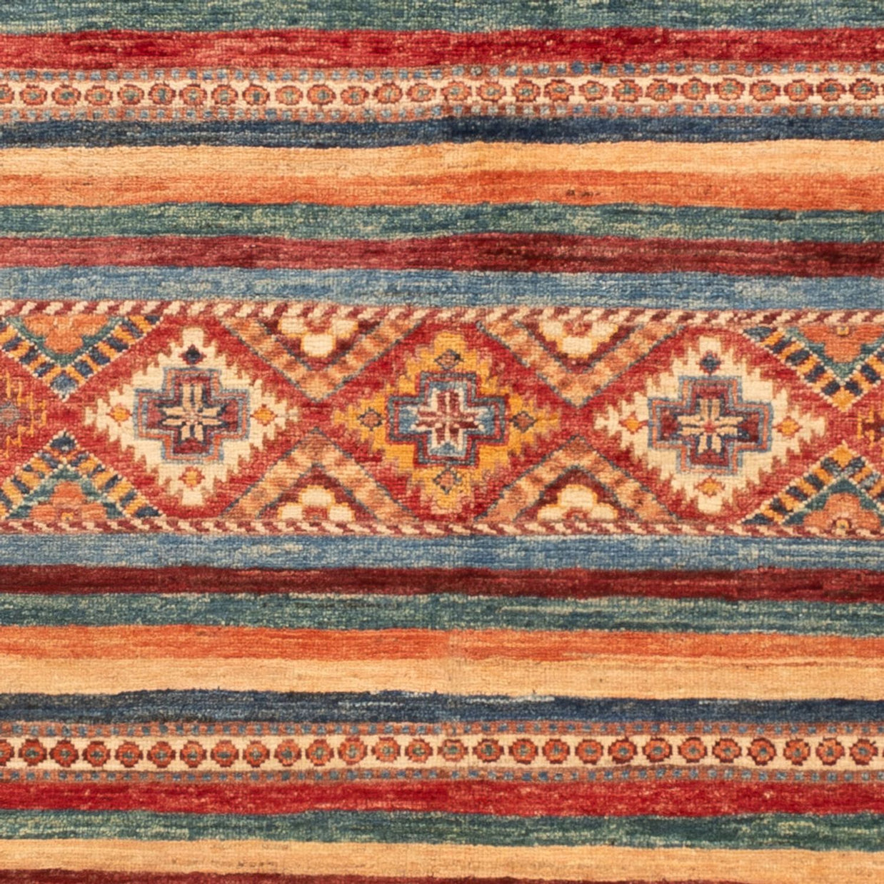 KHORJIN RUG - Stripe Red - 1.80m x 1.24m