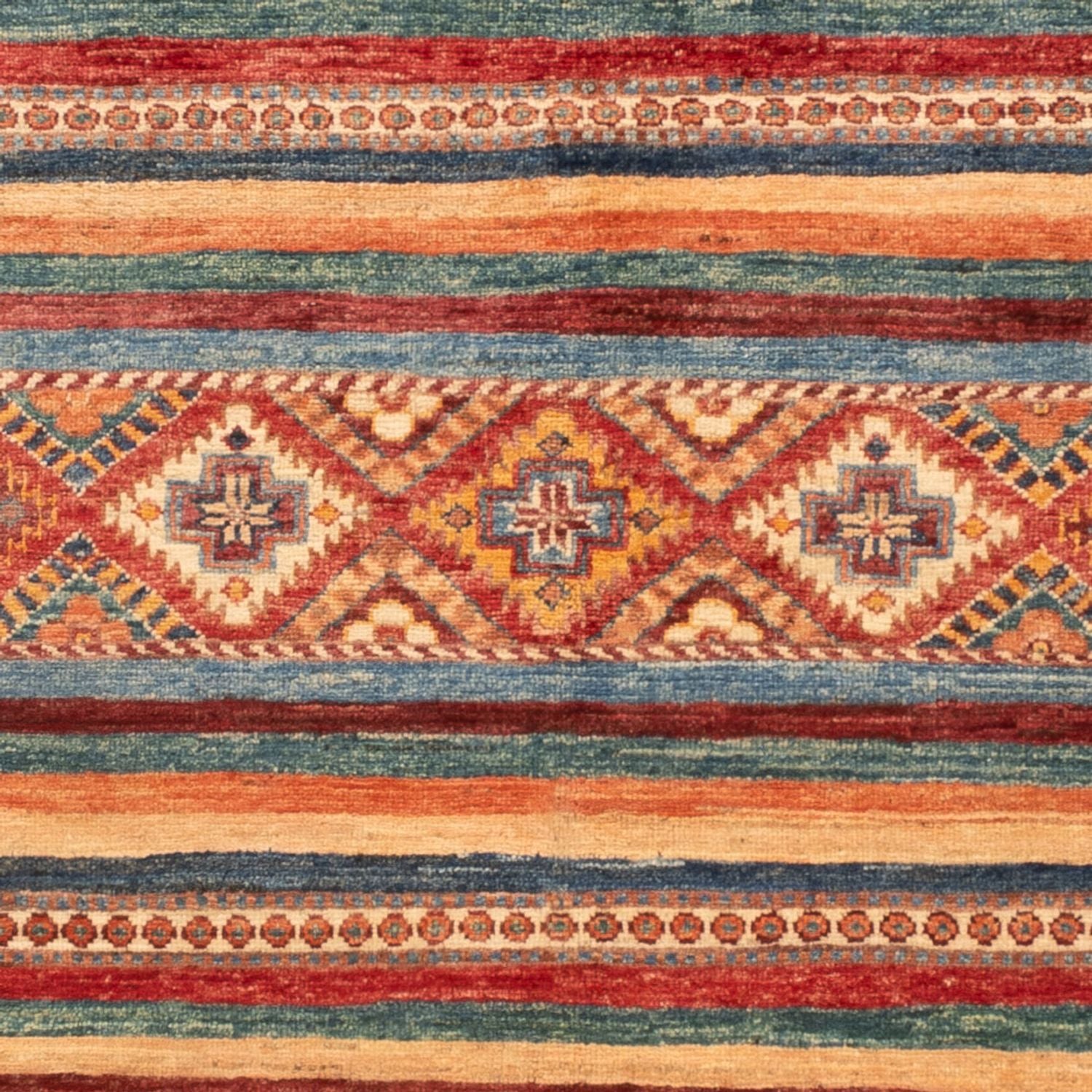 KHORJIN RUG - Stripe Red - 1.80m x 1.24m