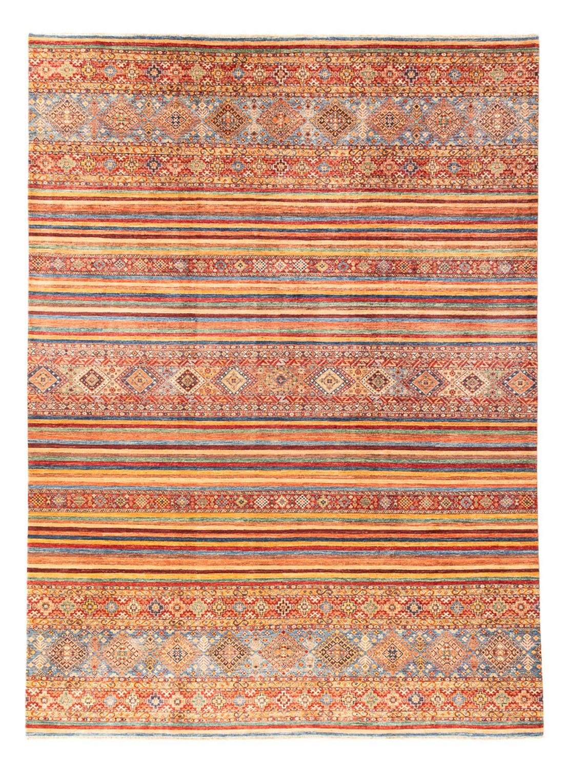 KHORJIN RUG - Stripe Red - 3.61m x 2.66m