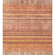 KHORJIN RUG - Stripe Red - 3.61m x 2.66m