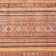 KHORJIN RUG - Stripe Red - 3.61m x 2.66m