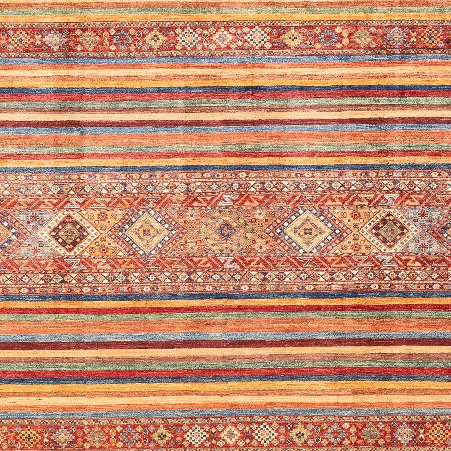 KHORJIN RUG - Stripe Red - 3.61m x 2.66m