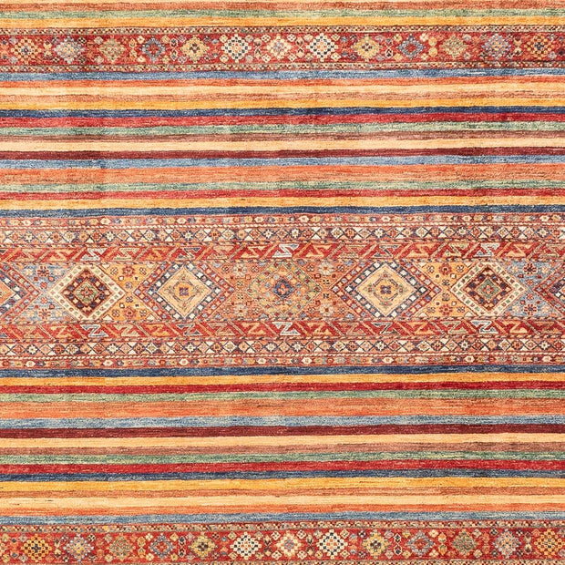 KHORJIN RUG - Stripe Red - 3.61m x 2.66m