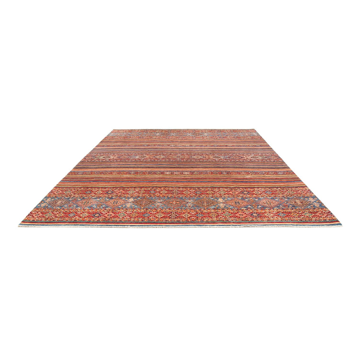 KHORJIN RUG - Stripe Red - 3.61m x 2.66m