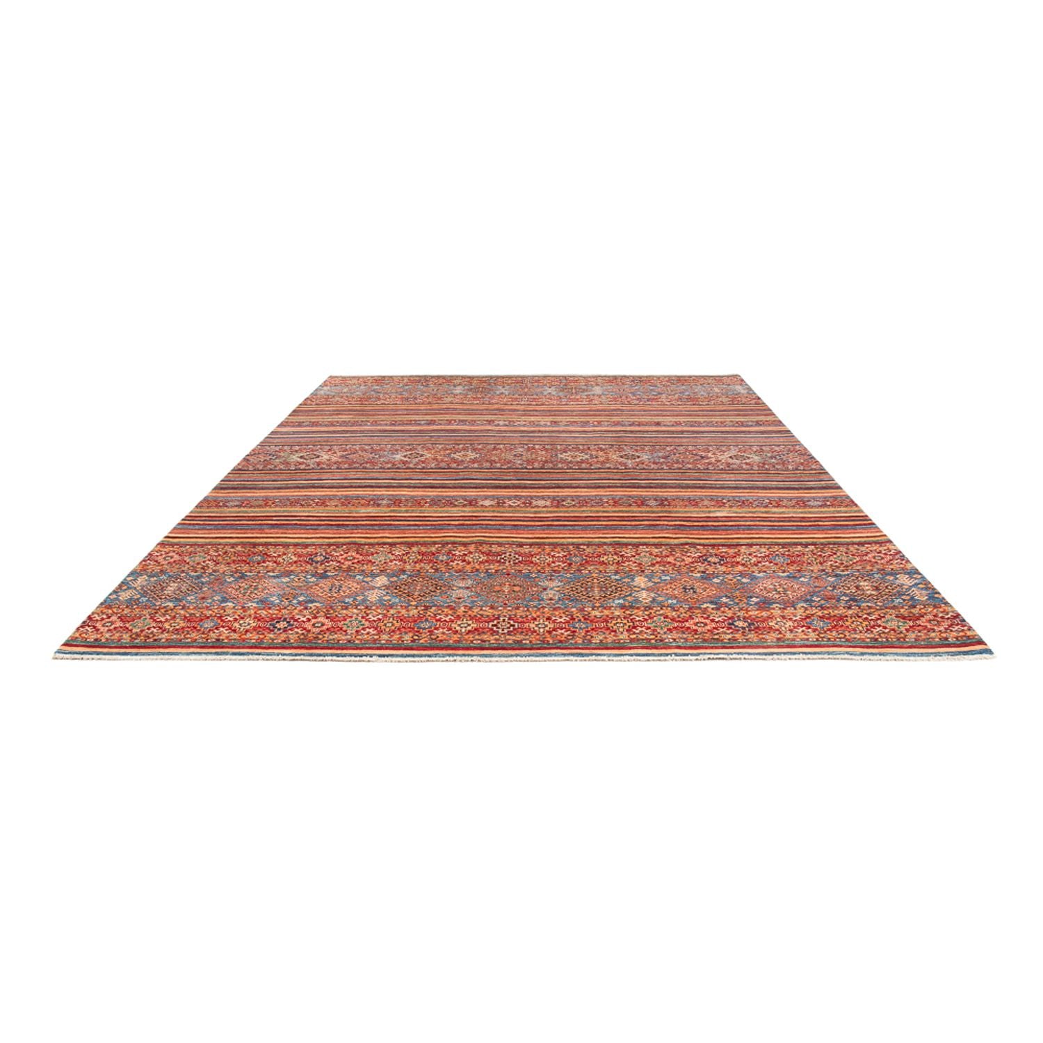 KHORJIN RUG - Stripe Red - 3.61m x 2.66m