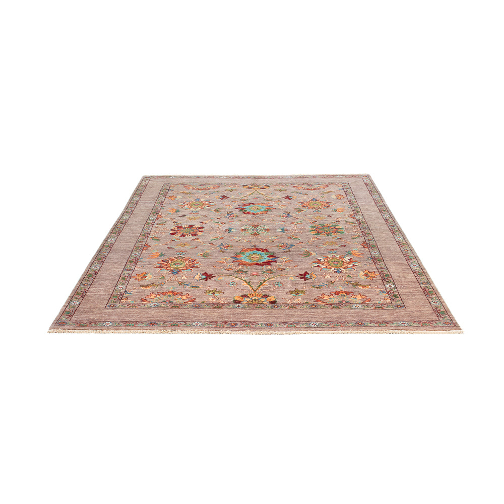 SULTANI - Light Brown - 2.14m x 1.50m