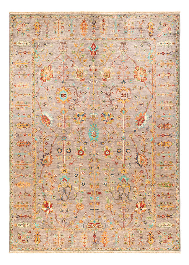 SULTANI - Floral Gray Brown - 2.35m x 1.72m