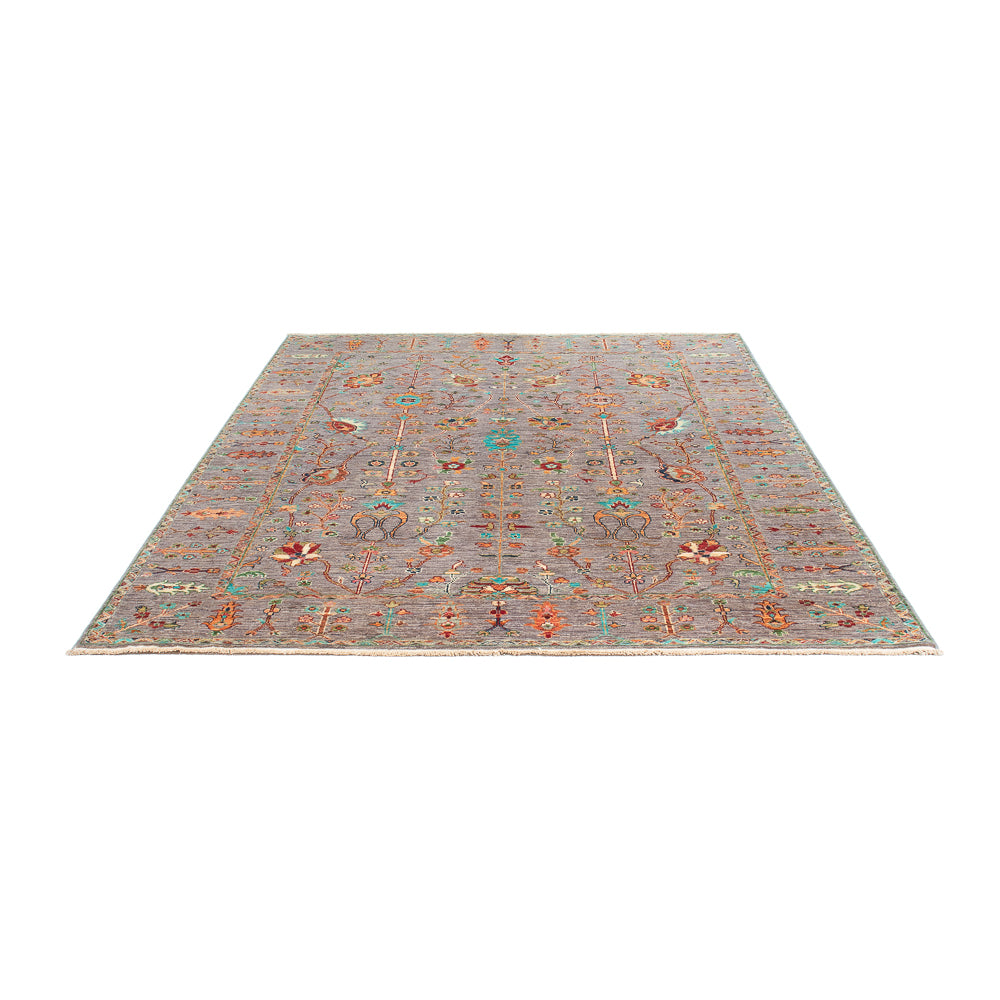 SULTANI - Floral Gray Brown - 2.35m x 1.72m