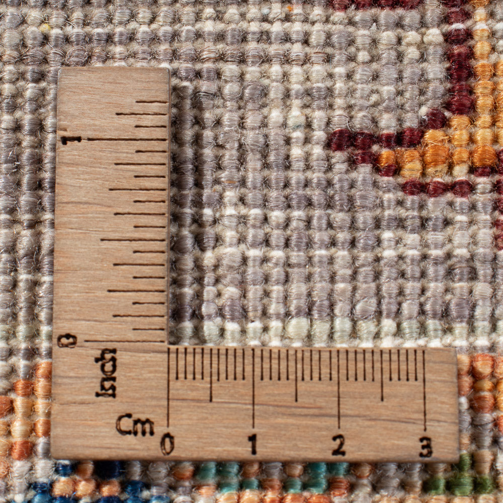 SULTANI - Floral Gray Brown - 2.35m x 1.72m