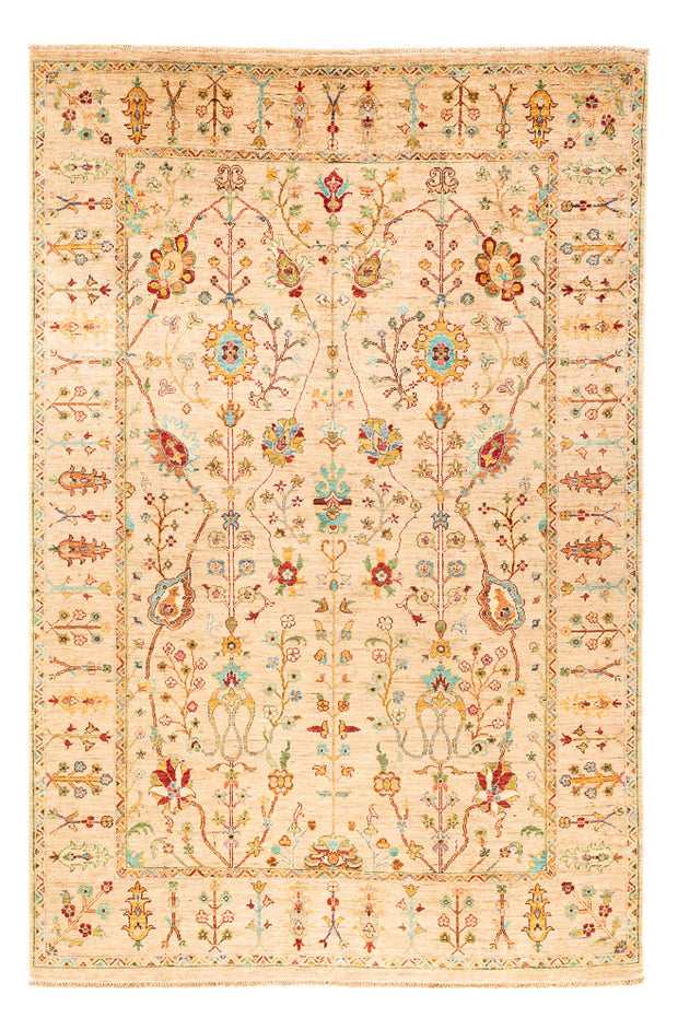 SULTANI - Floral Beige - 2.51m x 1.69m