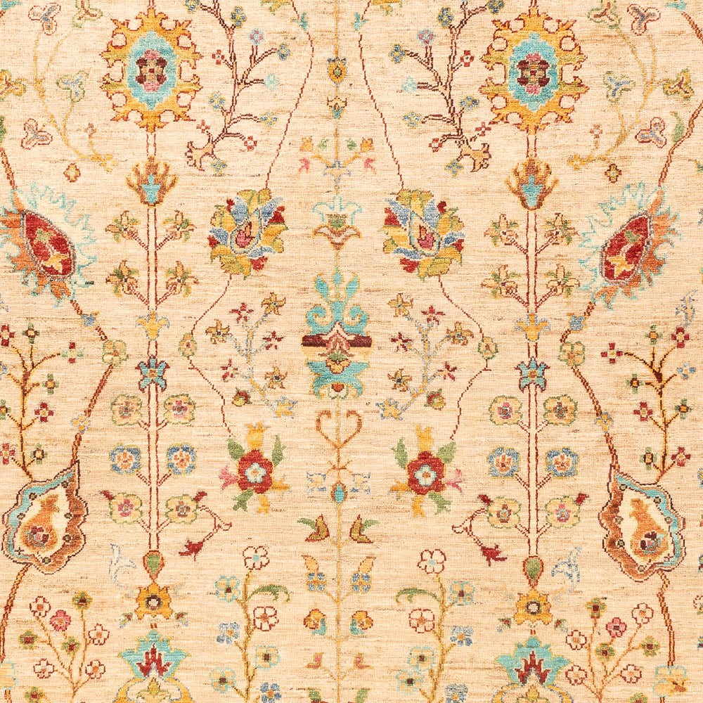 SULTANI - Floral Beige - 2.51m x 1.69m