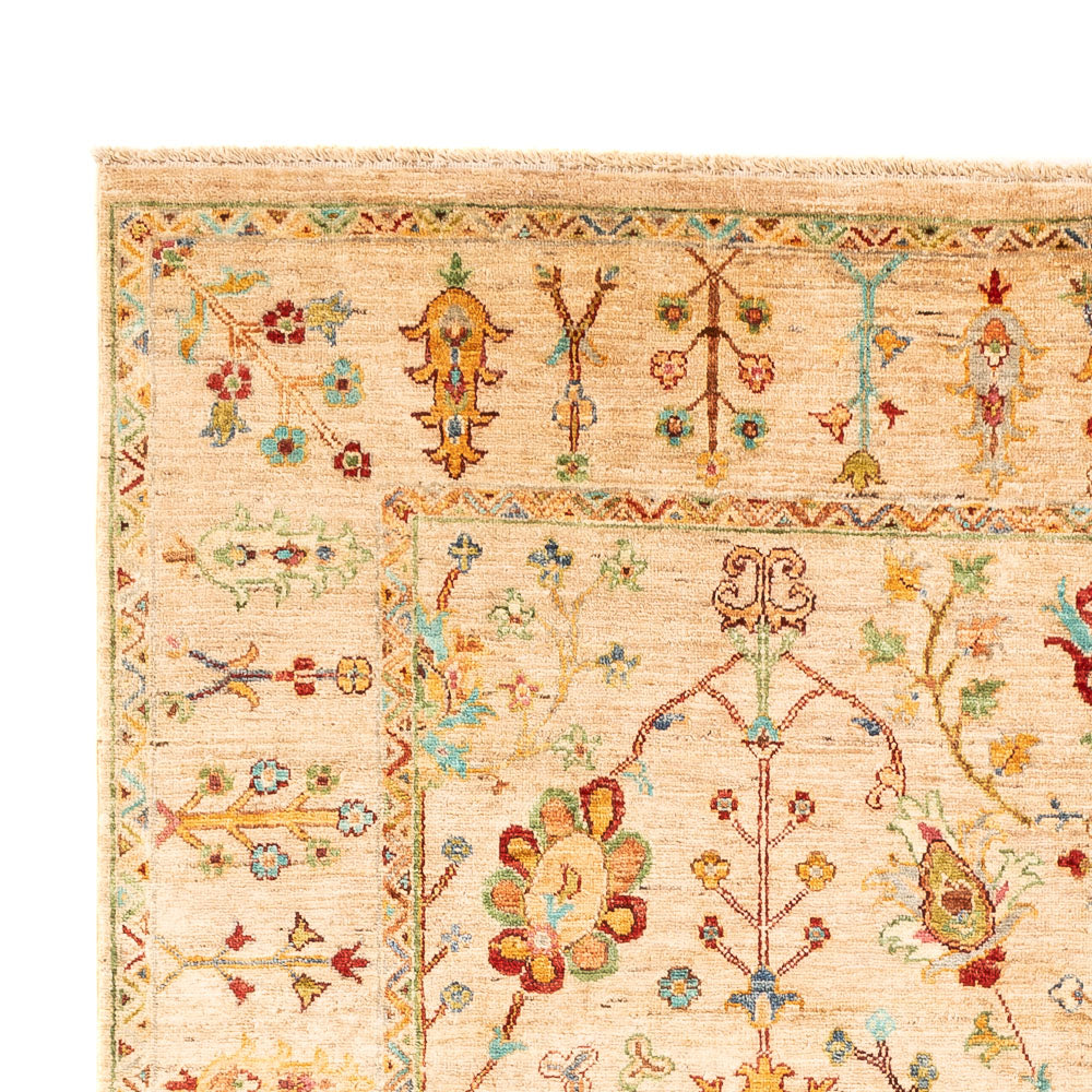 SULTANI - Floral Beige - 2.51m x 1.69m