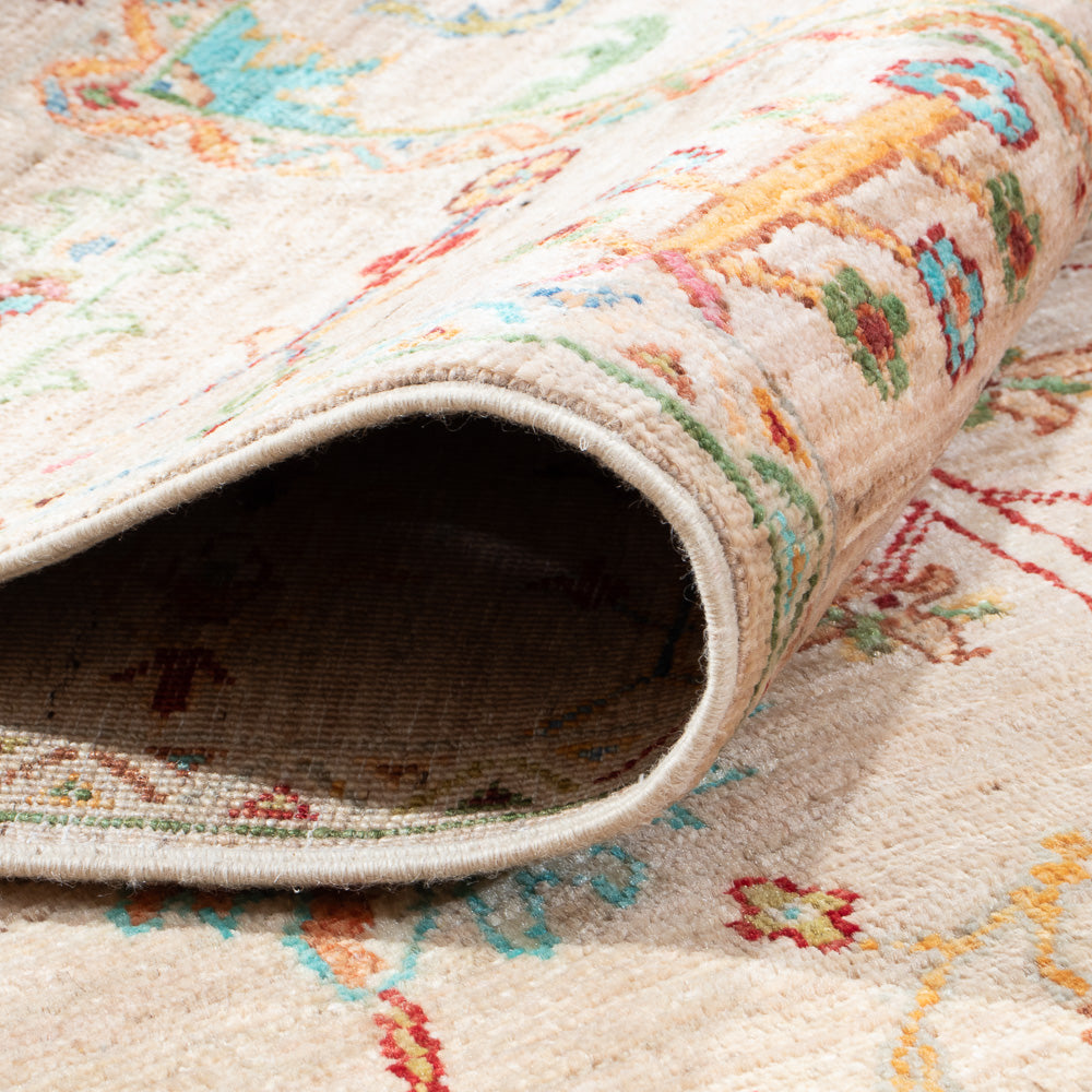 SULTANI - Floral Beige - 2.51m x 1.69m