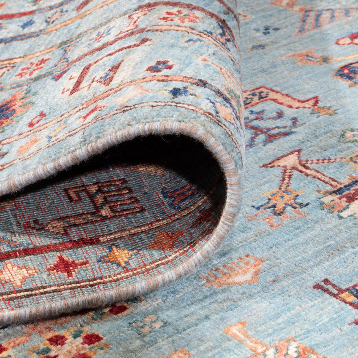 Blue - Area Rug - 3.41m x 2.46m