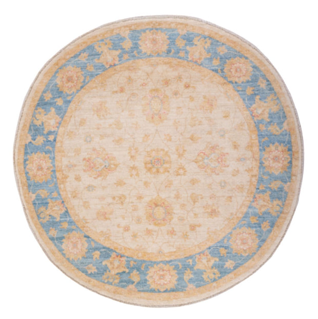 KAISER RUG - ROUND - Blue Beige - 1.47m x 1.49m