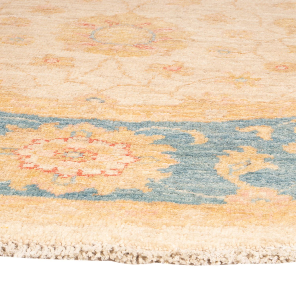 KAISER RUG - ROUND - Blue Beige - 1.47m x 1.49m