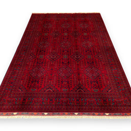 FINE AFGHAN BOKHARA - Red - 2.96m x 200m