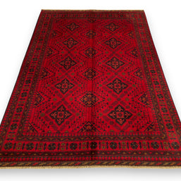 KHAN MOHAMMADI - Red - 2.36m X 1.72m