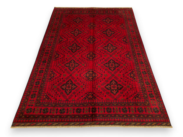KHAN MOHAMMADI - Red - 2.36m X 1.72m