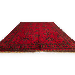 KHAN MOHAMMADI - Red - 2.36m X 1.72m