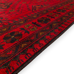KHAN MOHAMMADI - Red - 2.36m X 1.72m