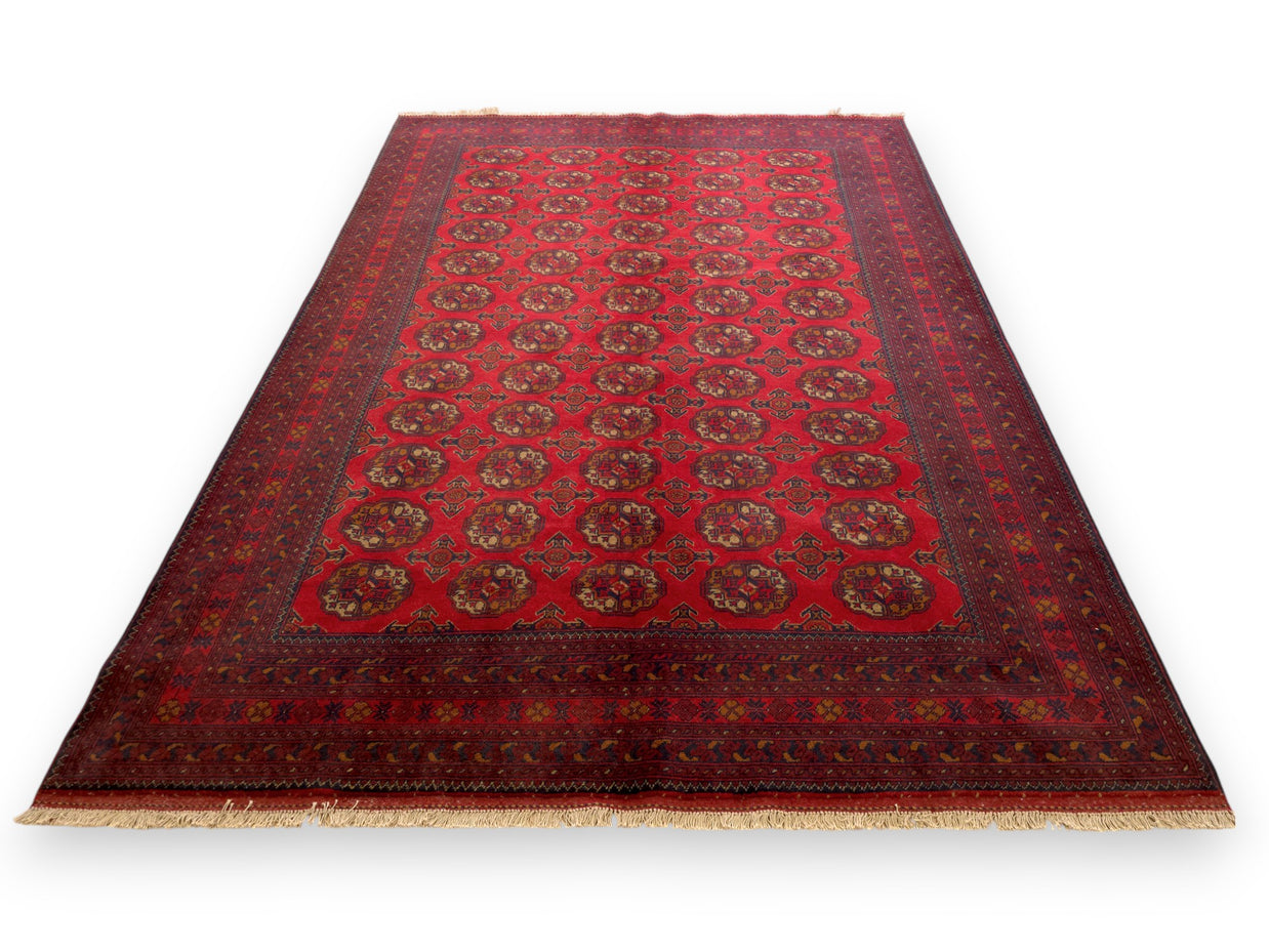 KHAN MOHAMMADI - Red - 2.98m x 2.05m