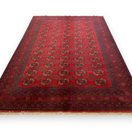 KHAN MOHAMMADI - Red - 2.98m x 2.05m