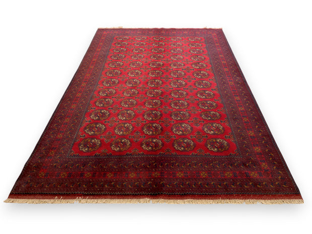 KHAN MOHAMMADI - Red - 2.98m x 2.05m