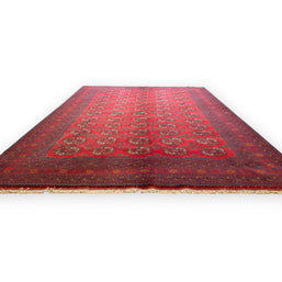 KHAN MOHAMMADI - Red - 2.98m x 2.05m
