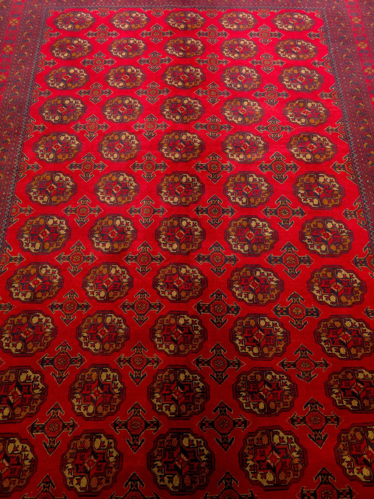 KHAN MOHAMMADI - Red - 2.98m x 2.05m