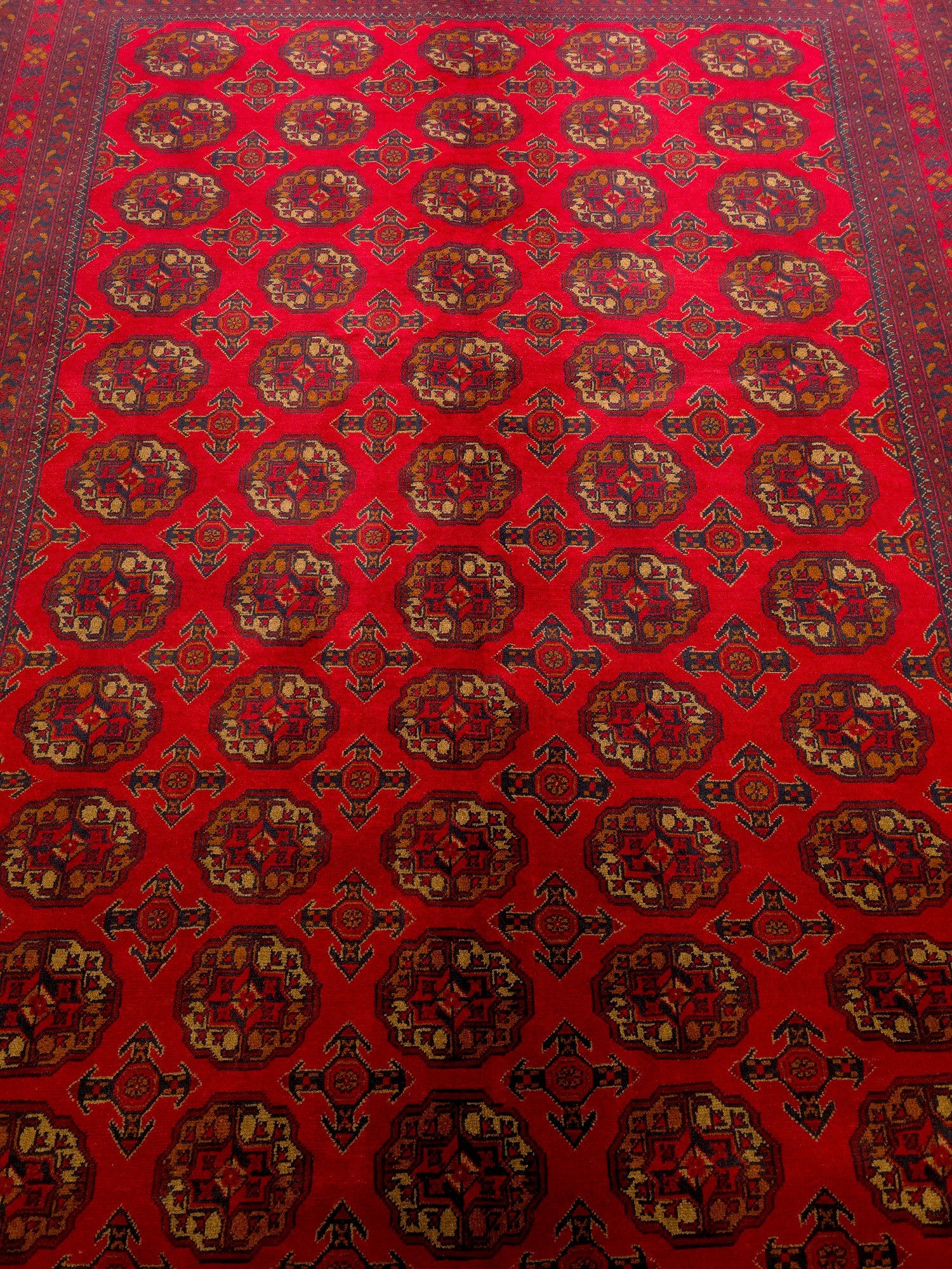 KHAN MOHAMMADI - Red - 2.98m x 2.05m