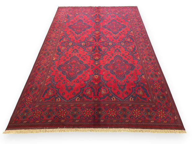 KHAN MOHAMMADI - Red - 2.97m x 1.98m