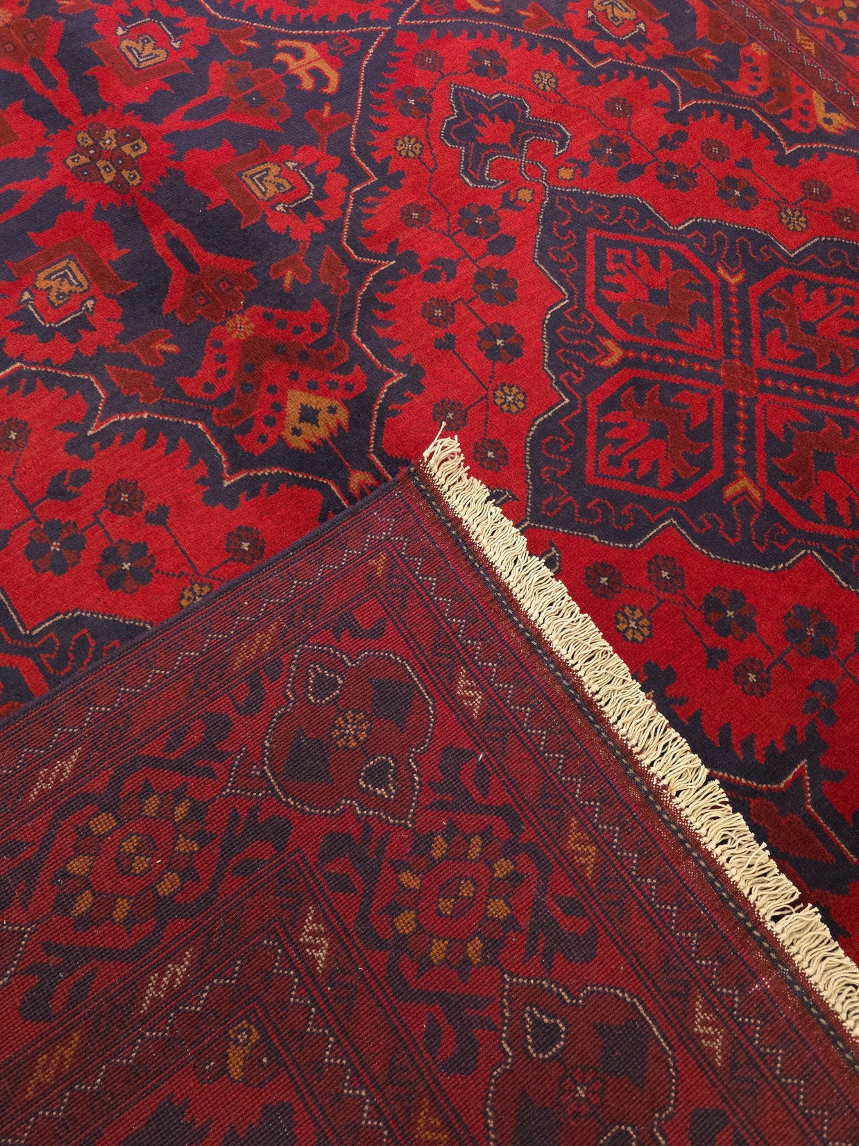 KHAN MOHAMMADI - Red - 2.97m x 1.98m