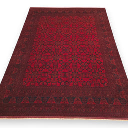 Hand knotted - Afghan Tribal - Rug | 3.46m x 2.53m