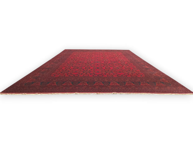 Hand knotted - Afghan Tribal - Rug | 3.46m x 2.53m
