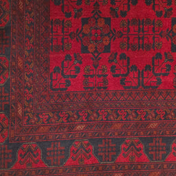 Hand knotted - Afghan Tribal - Rug | 3.46m x 2.53m