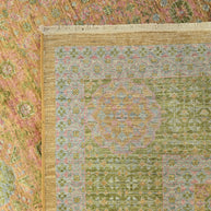 EXCLUSIVE MAMLOUK RUG - Green Brown - 3.88m x 3.00m