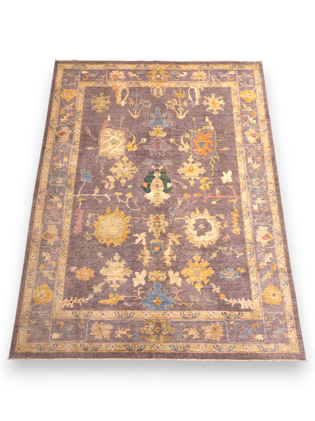 Contemporary - OUSHAK - Grey | 3.60m x 2.70m