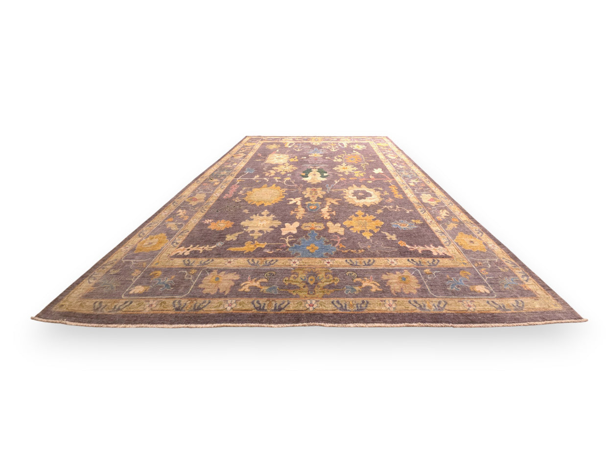 Contemporary - OUSHAK - Grey | 3.60m x 2.70m
