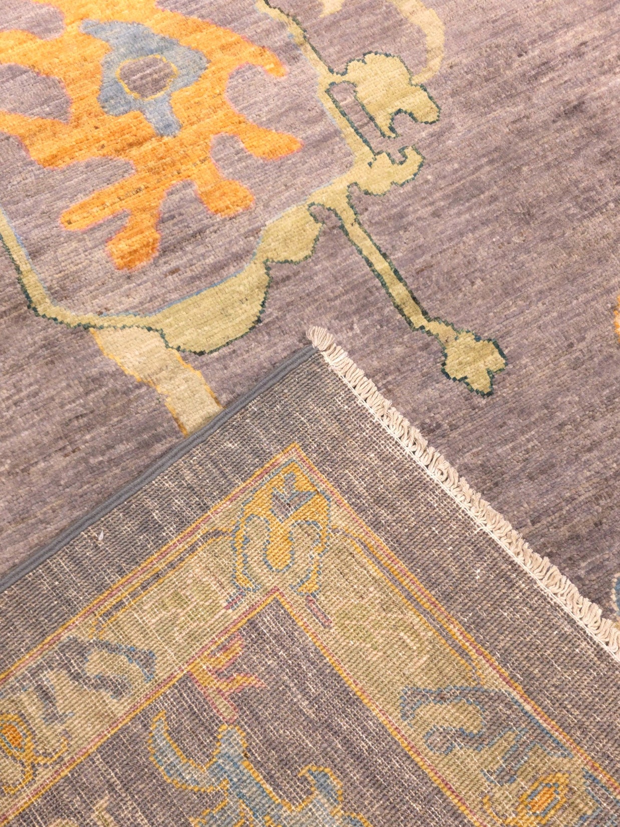 Contemporary - OUSHAK - Grey | 3.60m x 2.70m