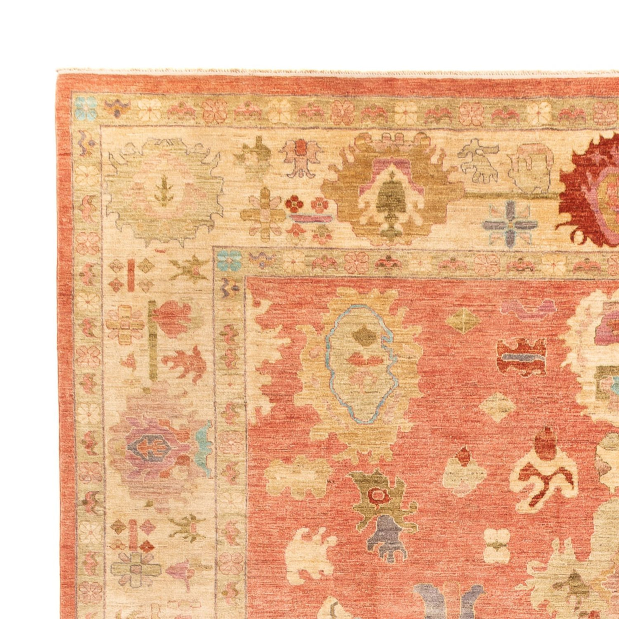 WOOLEN OUSHAK - RUG - 4.02m x 2.96m