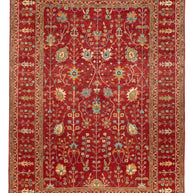 RUBIN - SULTANI RUG - Red - 3.39m x 2.44m