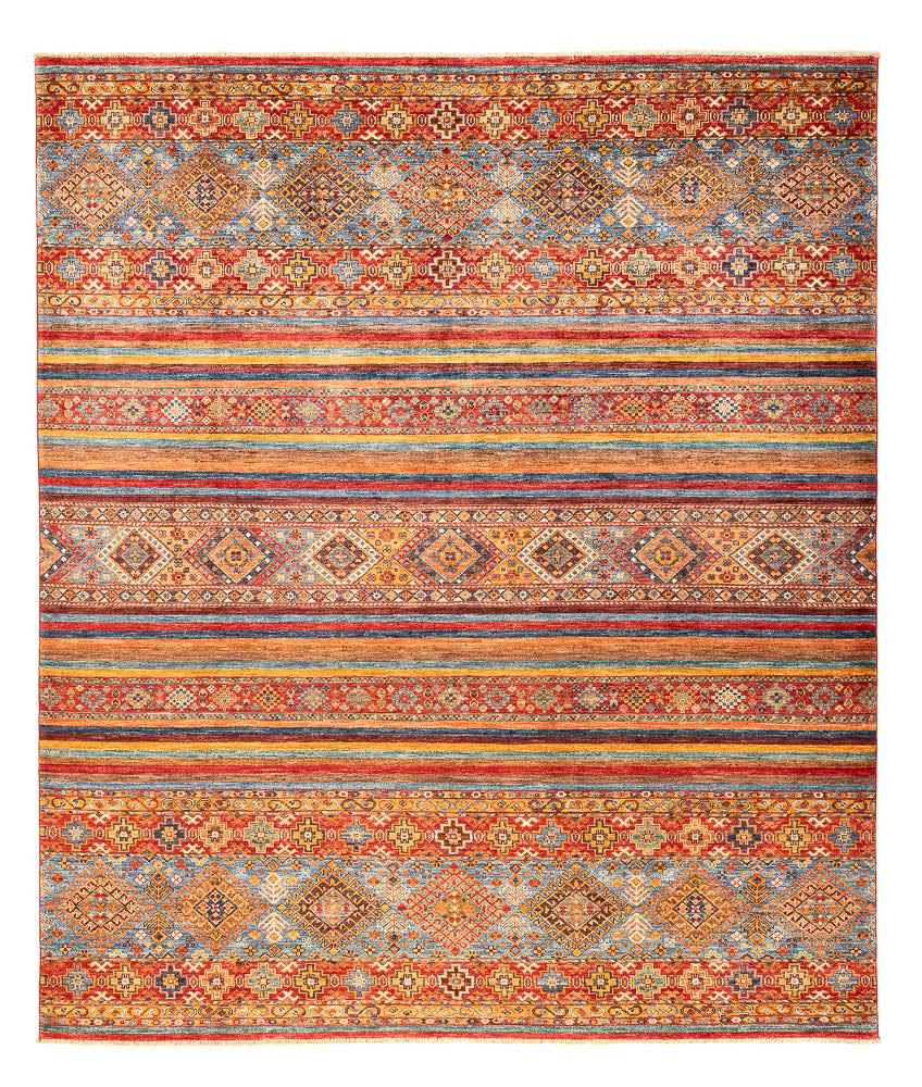 AFGHAN KHORJIN RUG - 2.46m x 2.04m