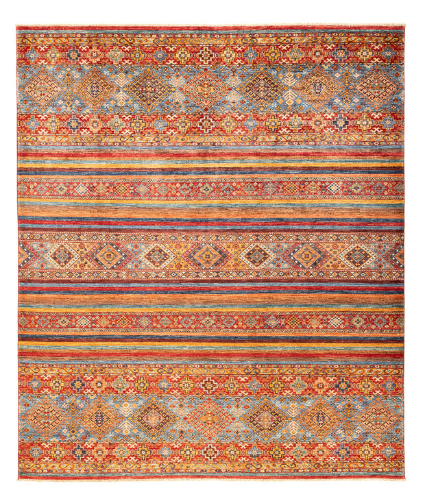 AFGHAN KHORJIN RUG - 2.46m x 2.04m