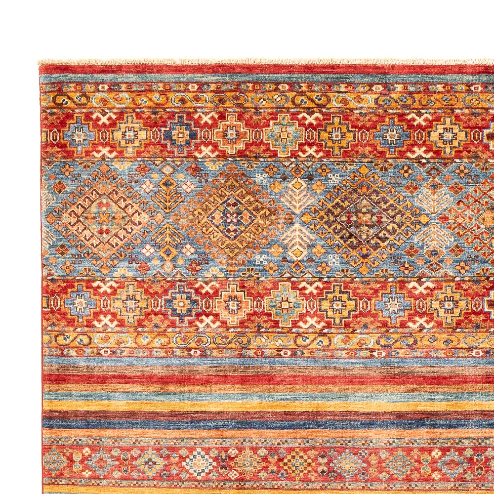 AFGHAN KHORJIN RUG - 2.46m x 2.04m